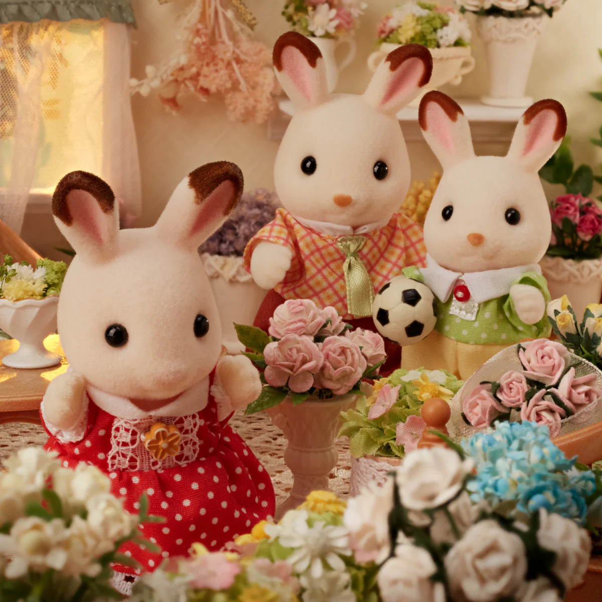 Chocolate Rabbit Family - Image 3