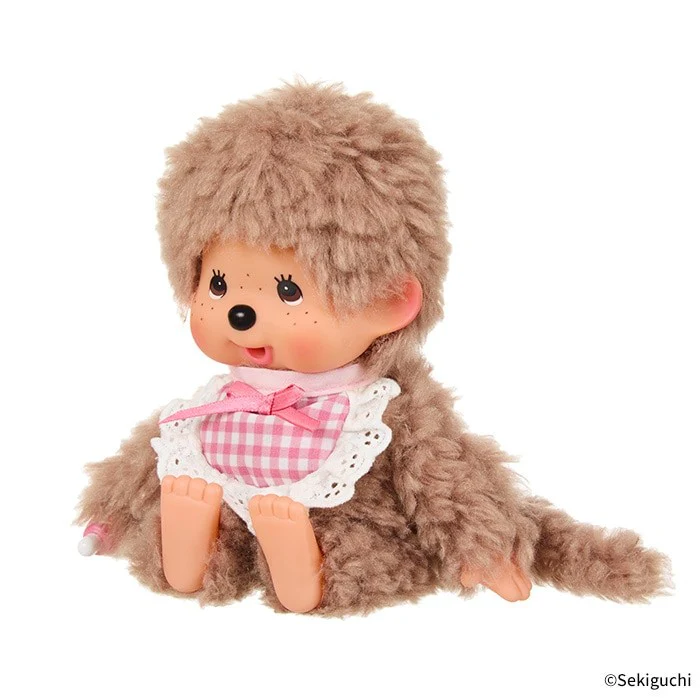 Fluffy Sweet Brown Monchhichi - Image 4