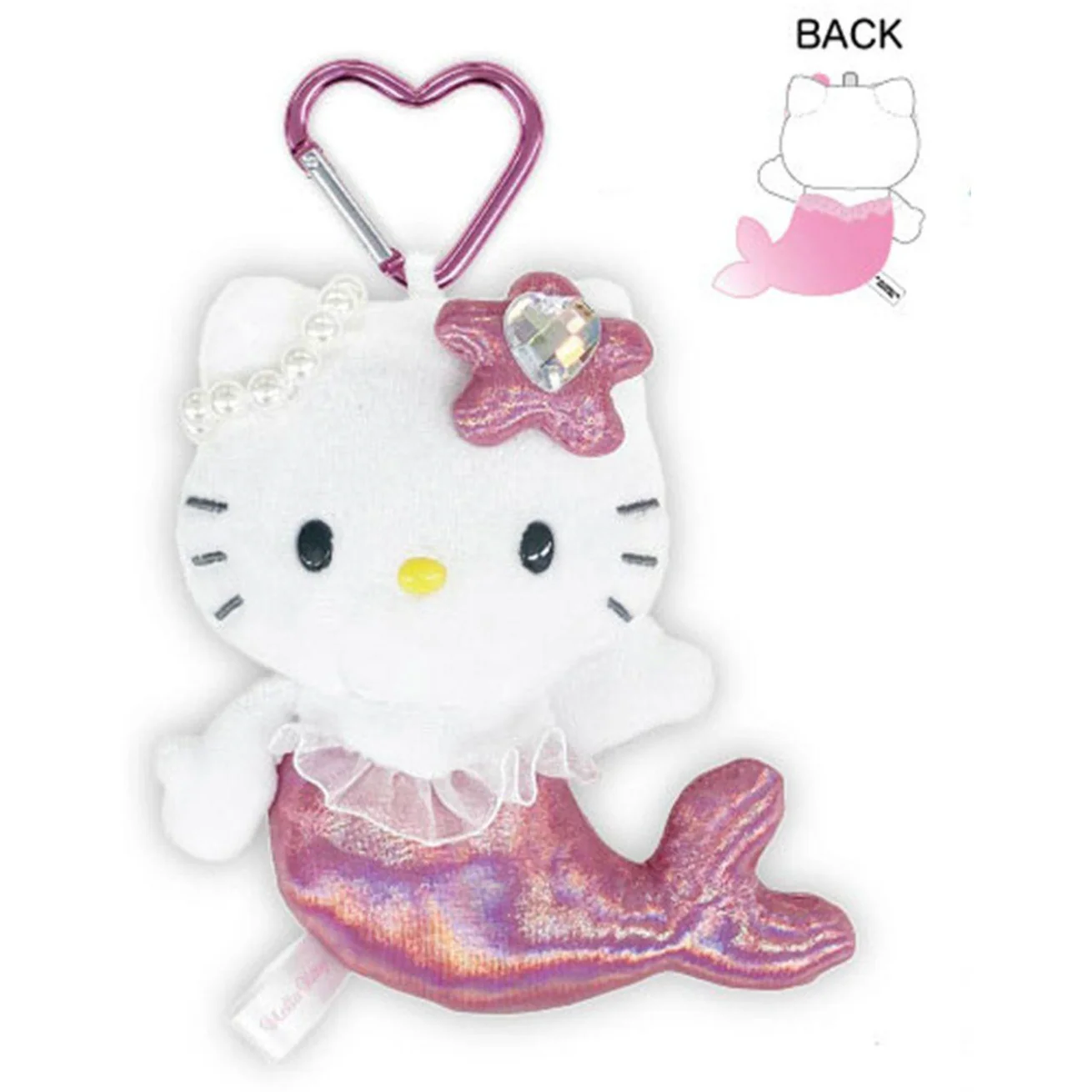 Hello Kitty Fantasy Key Holder Mermaid Pink