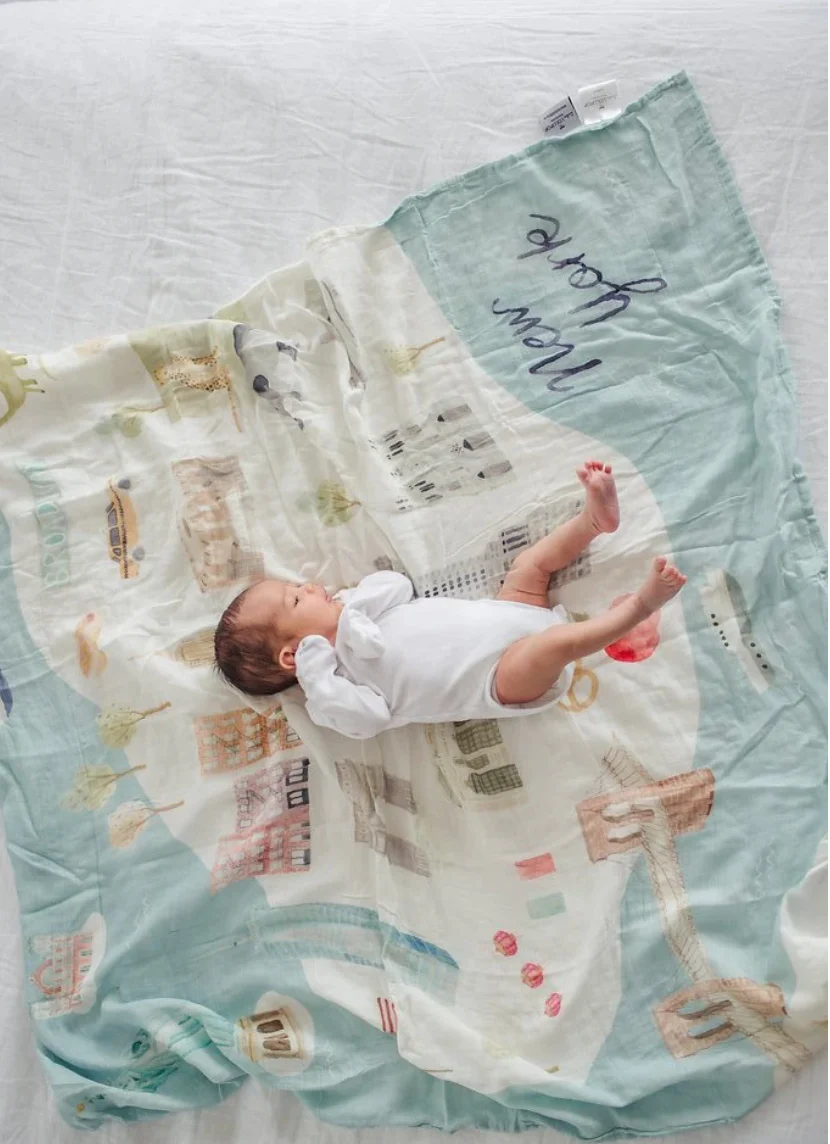 NYC Muslin Swaddle - Image 3