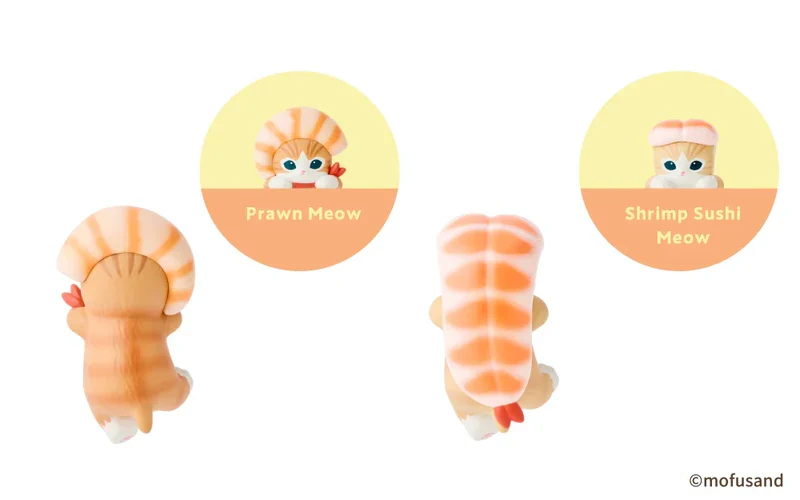 Mofusand Hippers Shrimp Meow Blind Box - Image 3