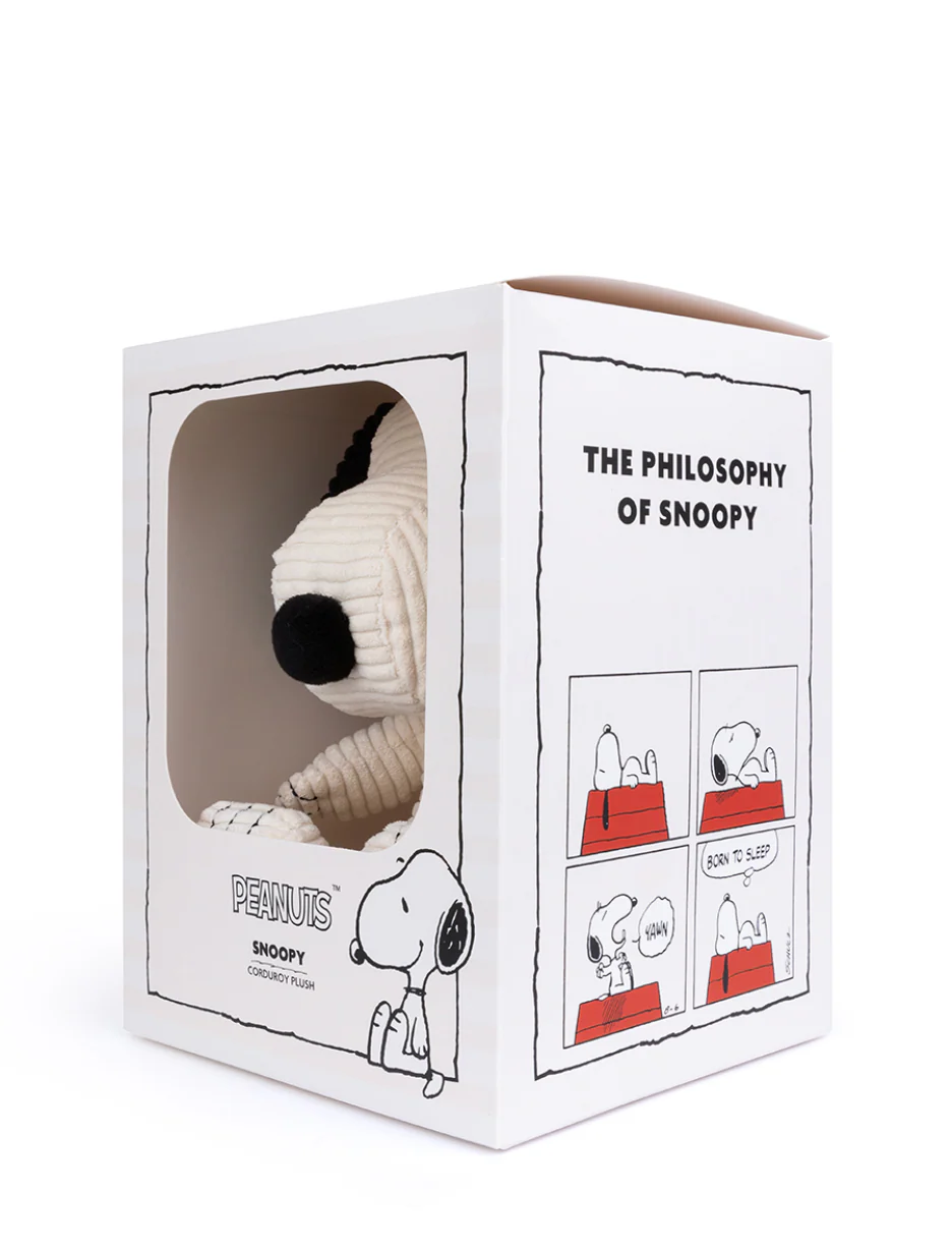 PEANUTS Corduroy Snoopy in Gift box 11" - Image 5