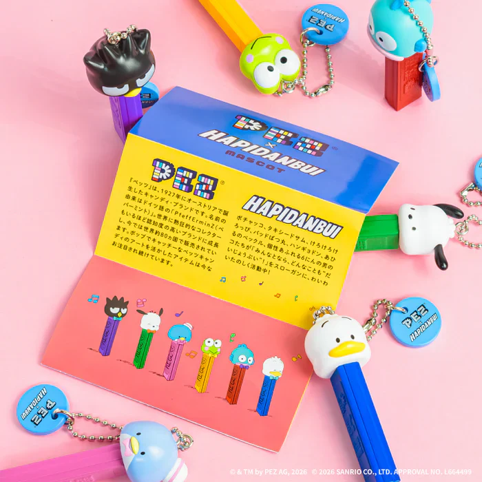 PEZ×Hapidanbu Mascot Blind Box - Image 4