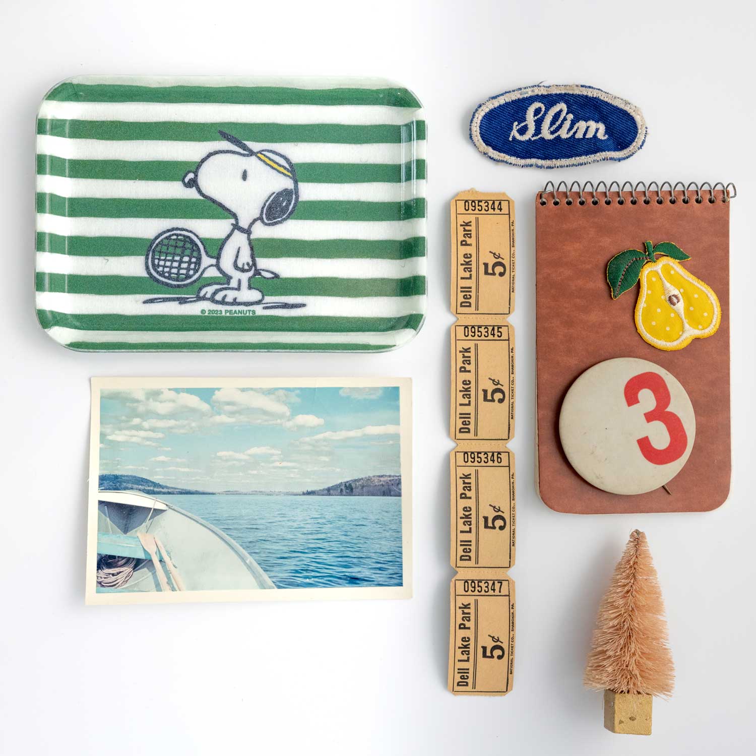 Snoopy Tennis Vintage Style Tray - Image 2