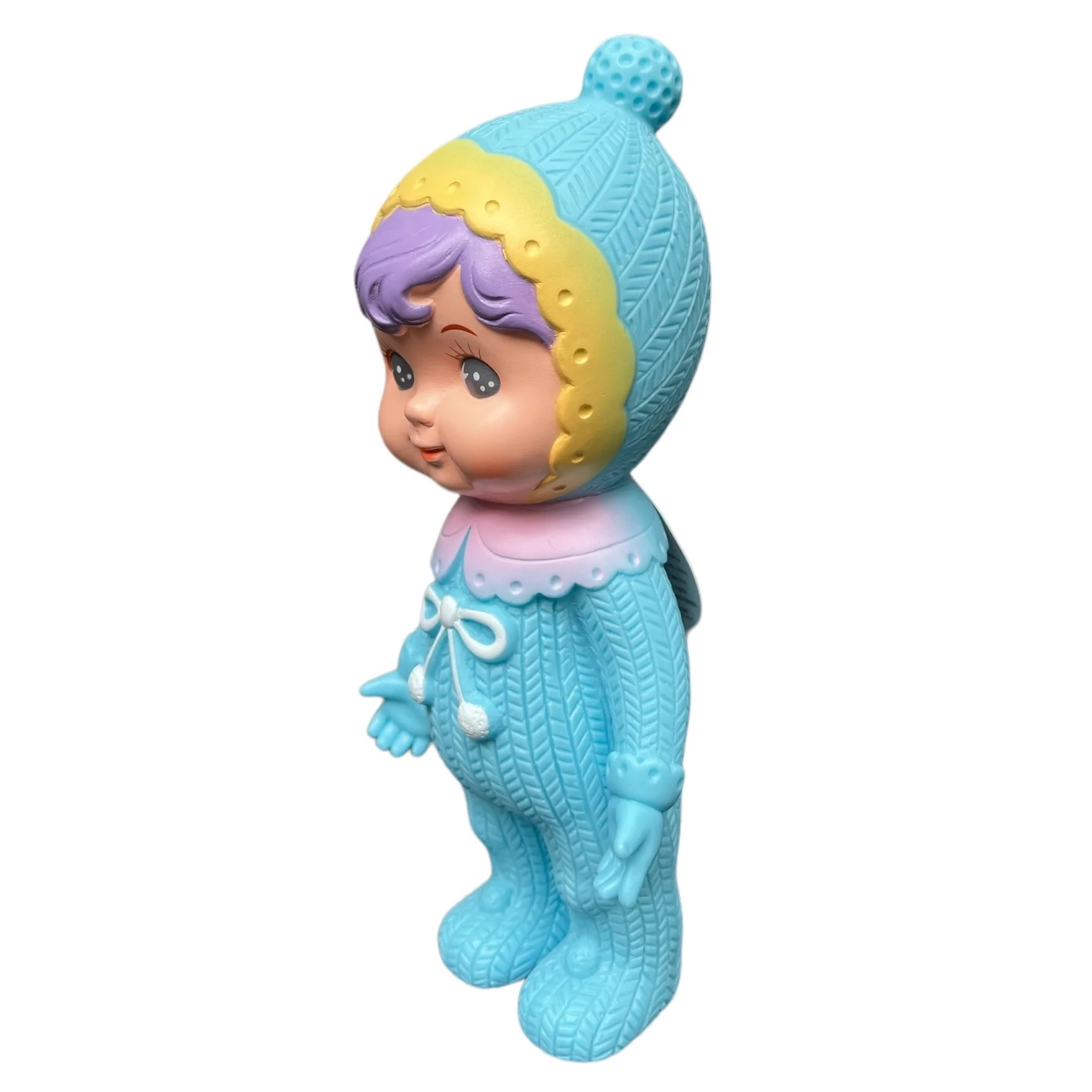 Special Edition Charmy Chan With Pom Pom Hat | Blue with Purple Hair - Image 3